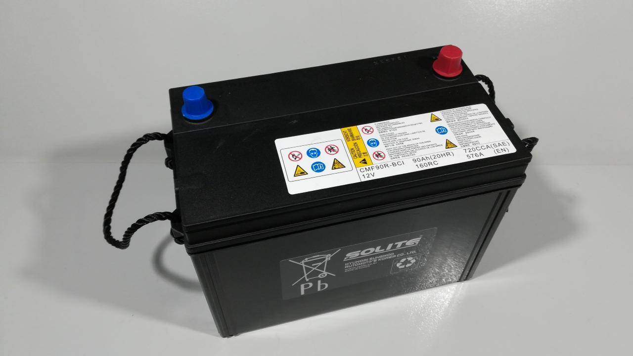Аккумулятор 6СТ 90 АПЗ (SOLITE)